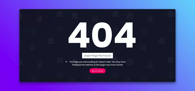 404 Page